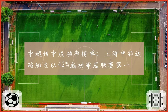中超传中成功率榜单:上海申花边路组合以42%成功率居联赛第一