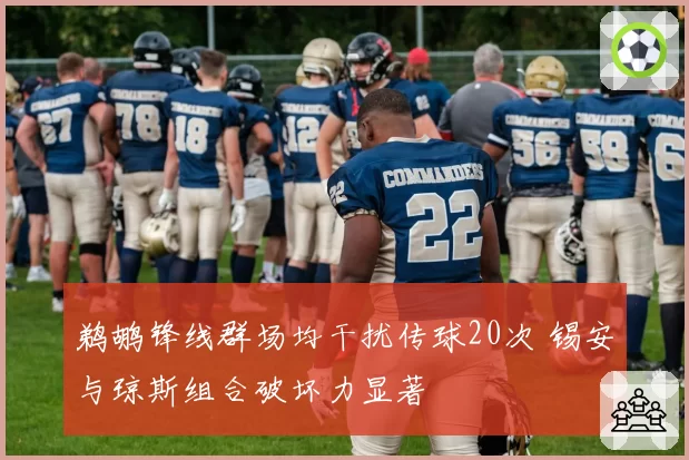 鹈鹕锋线群场均干扰传球20次 锡安与琼斯组合破坏力显著